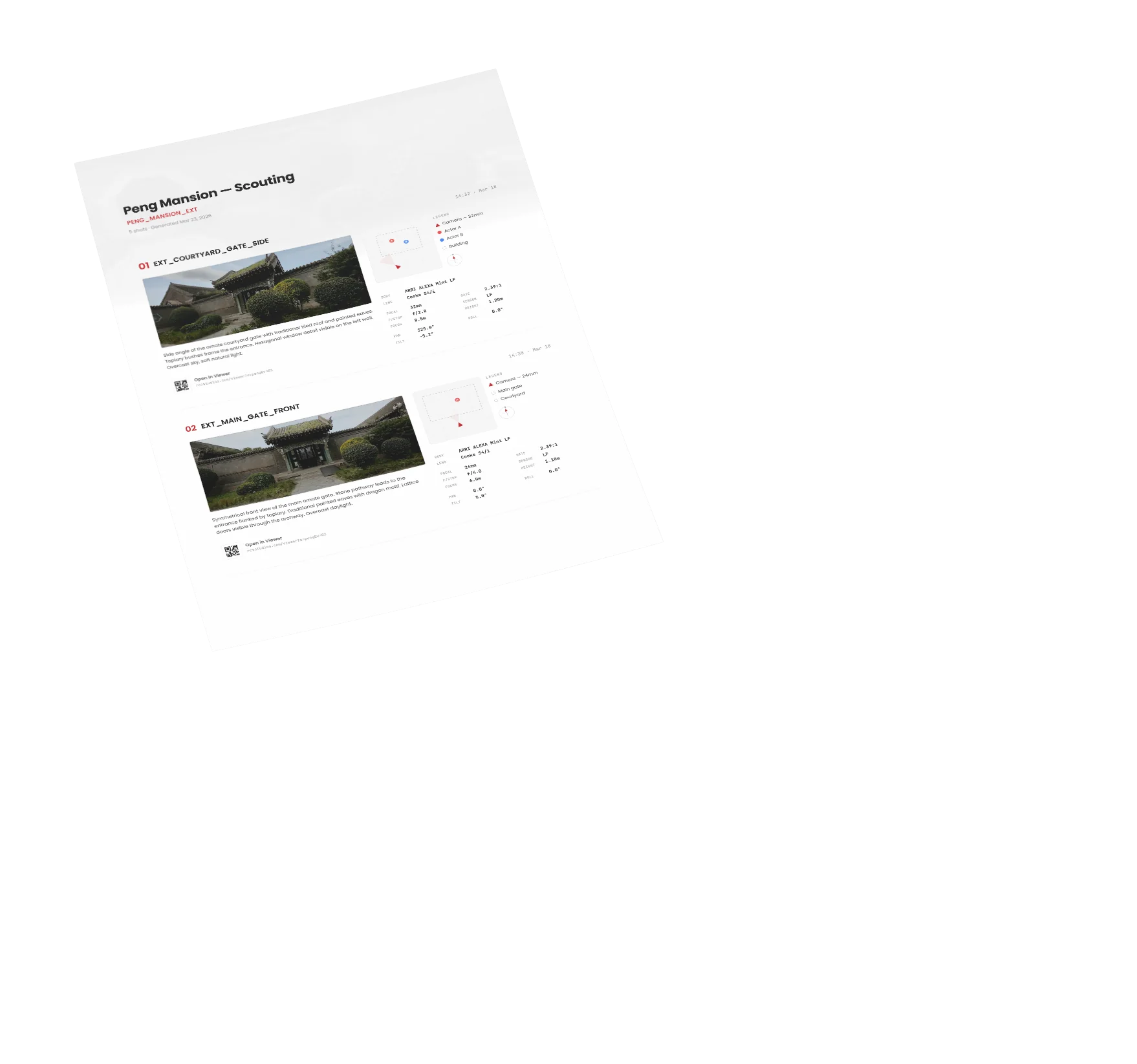 Scouting Report Mockup